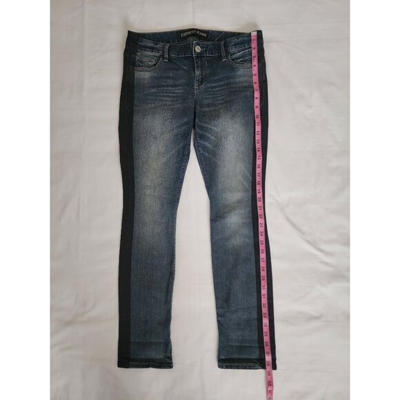 Express Jeans Women's STELA Low-Rise Cropped Skinny Jeans Size 8 - Picture 12 of 12